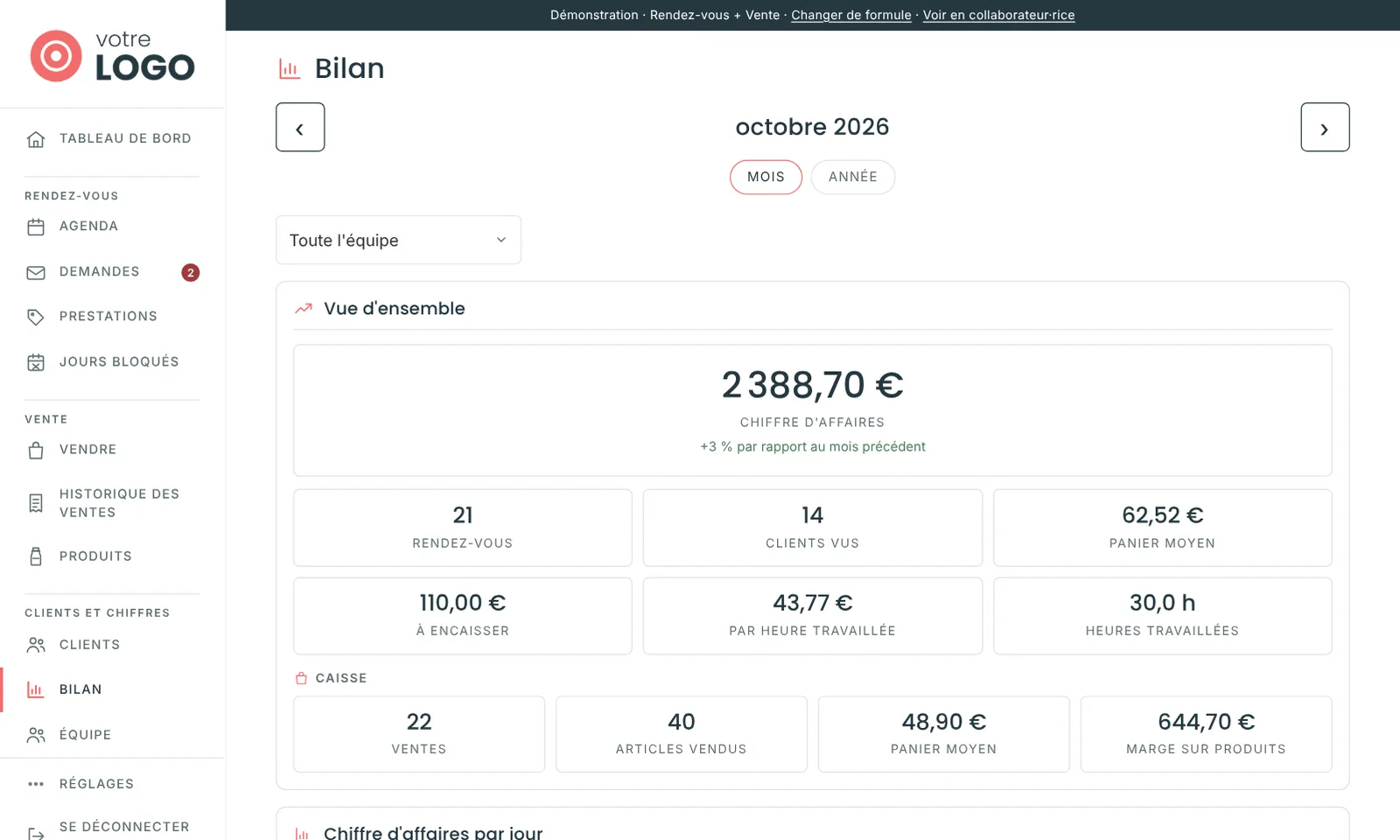 Bilan du mois (ordinateur)